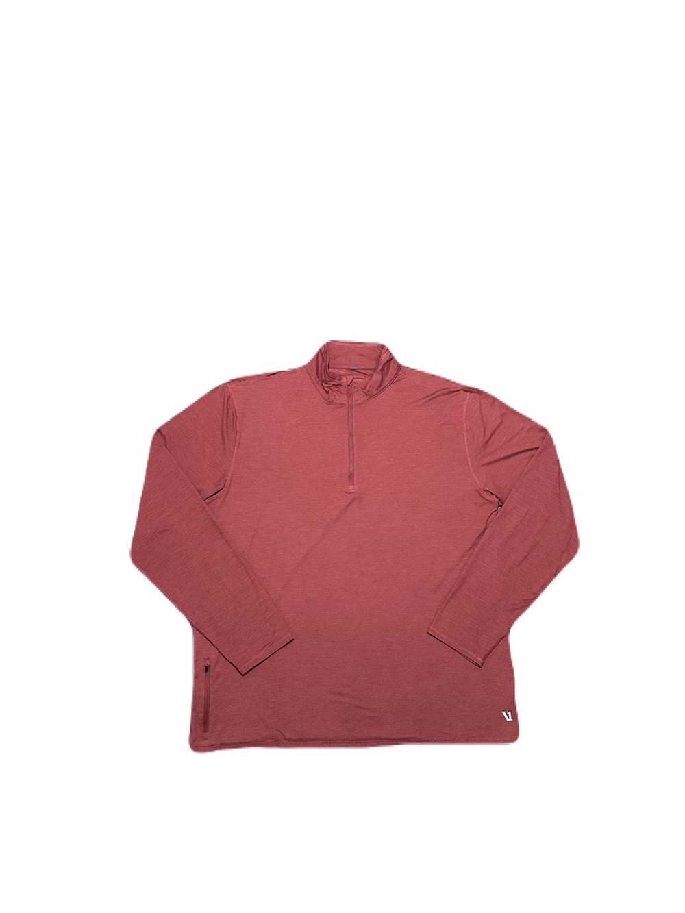Vuori Ease Performance Half Zip Men’s XXL Pullover Stretch V221 red/clay